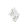 BIG WHITE (SLV) Koncová krytka pro nástavbovou lištu standard 48 V TRACK bílá 1006594
