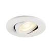 BIG WHITE (SLV) UNIVERSAL DOWNLIGHT kryt pro downlight IP20, výkyvný, kulatý, bílý 1007092