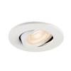 BIG WHITE (SLV) UNIVERSAL DOWNLIGHT kryt pro downlight IP20, výkyvný, kulatý, bílý 1007092