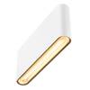 BIG WHITE (SLV) OVAL 18 WL nástěnné přisazené svítidlo 2700/3000 K, 10 W, bílá 1007145