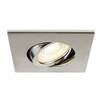 BIG WHITE (SLV) UNIVERSAL DOWNLIGHT kryt pro downlight IP20, výkyvný, hranatý, hliník 1007186