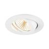 BIG WHITE (SLV) NEW TRIA 68 kroužek pro vestavbu do stropu, D: 8,2 H: 2,6 cm, IP 20, bílá 1007333