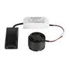 BIG WHITE (SLV) NEW TRIA LED modul, 3000K, 60°, fáze, černá 1007384