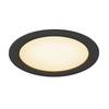BIG WHITE (SLV) DOWNLIGHT V 200 plochý kryt černá 1007485