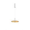 BIG WHITE (SLV) LALU závěsné svítidlo, Led Base, mix & match, 150 cm, 9,5 W, 3000 K, PHASE, bílá 1007519