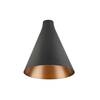 BIG WHITE (SLV) LALU CONE 15 stínidlo svítidla, mix & match, V: 17 cm, černá 1007532