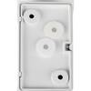 BIG WHITE (SLV) MODELA nástěnné svítidlo, up/down, 2700K, fáze, bílá 1007809