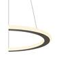 BIG WHITE (SLV) ONE FLAT PD single, závěsná lampa, 180cm, 2700/3000K, PHASE, černá 1007855