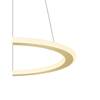 BIG WHITE (SLV) ONE FLAT PD single, závěsná lampa, 180cm, 2700/3000K, PHASE, mosaz 1007857