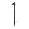 BIG WHITE (SLV) HELIA SLIM Pole Single LED, venkovní stojací lampa, černá IP65 3000K 1007868