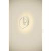 BIG WHITE (SLV) Q-RING nástěnné svítidlo, senzor, 3000 K, IP54, bílá 1007917