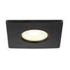 BIG WHITE (SLV) UNIVERSAL DOWNLIGHT kryt pro stropní svítidlo, IP65, čtvercový, černý 1008096