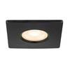 BIG WHITE (SLV) UNIVERSAL DOWNLIGHT kryt pro stropní svítidlo, IP65, čtvercový, černý 1008096