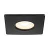 BIG WHITE (SLV) UNIVERSAL DOWNLIGHT kryt pro stropní svítidlo, IP65, čtvercový, černý 1008096