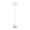 BIG WHITE (SLV) LIGHT EYE 90 závěsné svítidlo, GU10, délka závěsu 150cm, 1x max. 6W, matně bílá 1008173