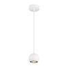 BIG WHITE (SLV) LIGHT EYE 90 závěsné svítidlo, GU10, délka závěsu 150cm, 1x max. 6W, matně bílá 1008173