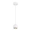 BIG WHITE (SLV) LIGHT EYE 90 závěsné svítidlo, GU10, délka závěsu 150cm, 1x max. 6W, matně bílá 1008173