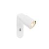 BIG WHITE (SLV) PURI 2.0 Tube nástěnné a stropní svítidlo, vypínač, obdélníkový, 1x max. 6W GU10, bílá 1008298