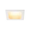 BIG WHITE VERLUX, vestavné svítidlo, LED, 3000K, bílé matné, D/Š/H 13,5/13,5/7,5 cm, 20W 112692