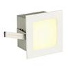 BIG WHITE FRAME BASIC, vestavné svítidlo, LED, 3000K, hranaté, bílé matné, vč. listových pružin 113262