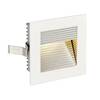 BIG WHITE FRAME CURVE, vestavné svítidlo, LED, 3000K, hranaté, bílé matné, vč. listových pružin 113292