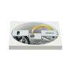 BIG WHITE TRILEDO SQUARRE CL, stropní svítidlo, LED, 3000K, hranaté, bílé, 38°, 8,2 W, vč. ovladače 113941