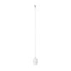 BIG WHITE FENDA, závěs, A60, bílý, bez stínítka, bez rozety, otevřený kabel, max. 60 W 132661