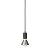 BIG WHITE FITU, závěsné svítidlo, A60, kulaté, černé, kabel 5 m bez koncovky, max. 60 W 132690