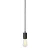 BIG WHITE FITU, závěsné svítidlo, A60, kulaté, černé, kabel 5 m bez koncovky, max. 60 W 132690