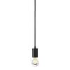 BIG WHITE FITU, závěsné svítidlo, A60, kulaté, černé, kabel 5 m bez koncovky, max. 60 W 132690