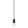 BIG WHITE FITU, závěsné svítidlo, A60, kulaté, černé, kabel 5 m bez koncovky, max. 60 W 132690
