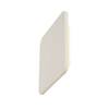 BIG WHITE PLASTRA SQUARE, nástěnné svítidlo, pásek LED, 3000K, hranaté, bílá sádra, max. 10,8 W 148019