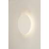 BIG WHITE PLASTRA, nástěnné svítidlo, LED, 3000K, kulaté, bílá sádra, pr. 30 cm 148091