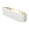 BIG WHITE OSSA 300, nástěnné svítidlo, QT-DE12, oválné, up/down, bílé, D/Š/V 30/8/6,5 cm, max. 120 W 151411