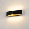 BIG WHITE CARISO WL-4, nástěnné svítidlo, LED, 2700K, černé/mosaz, 2x9 W 151740