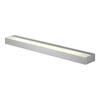 BIG WHITE SEDO 14, nástěnné svítidlo, LED, 3000K, hranaté, kartáčovaný Al, satinované sklo, D/Š/V 59,5/8,5/4 cm, 17 W 151786