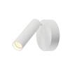 BIG WHITE KARPO, nástěnné a stropní svítidlo, jedna žárovka, LED, 3000K, kulaté, bílé, 7,5 W 152331