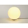 BIG WHITE ROTOBALL FLOOR 40, venkovní stojací lampa, TC-(D,H,T,Q)SE, IP44, koule, bílá, pr. 40 cm, max. 24 W 227220