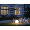 BIG WHITE ROTOBALL FLOOR 50, venkovní stojací lampa, TC-(D,H,T,Q)SE, IP44, koule, bílá, pr. 50 cm, max. 24 W 227221