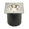 BIG WHITE ROCCI 125, venkovní zapuštěné podlahové svítidlo, LED, 3000K, IP67, hranaté, nerezová ocel 316, max. 6 W 227604