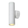 BIG WHITE ASTINA, venkovní nástěnné svítidlo, TCR50-SE, IP44, kulaté, up/down, bílé, max. 44 W 228771