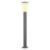 BIG WHITE ALPA CONE 100, venkovní stojací lampa, TC-(D,H,T,Q)SE, IP55, šedý kámen, pr./V 7,3/108 cm, max. 24 W 228925