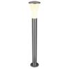 BIG WHITE ALPA CONE 100, venkovní stojací lampa, TC-(D,H,T,Q)SE, IP55, šedý kámen, pr./V 7,3/108 cm, max. 24 W 228925