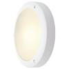 BIG WHITE BULAN, venkovní nástěnné a stropní svítidlo, C35, IP44, kulaté, bílé, satinované sklo, max. 60 W 229071