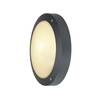 BIG WHITE BULAN, venkovní nástěnné a stropní svítidlo, C35, IP44, kulaté, antracit, satinované sklo, max. 60 W 229075