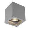 BIG WHITE BIG THEO, venkovní stropní svítidlo, QPAR111, IP44, hranaté, stříbrošedé, max. 75 W 229554