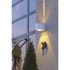 BIG WHITE OUT-BEAM, venkovní nástěnné svítidlo, LED, 3000K, Beam up/Flood down, stříbrošedé, IP44 229664