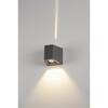 BIG WHITE OUT-BEAM, venkovní nástěnné svítidlo, LED, 3000K, Beam up/Flood down, antracit 229665