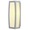 BIG WHITE MERIDIAN BOX, venkovní nástěnné svítidlo, TC-(D,H,T,Q)SE, IP54, stříbrošedé, max. 20 W 230044