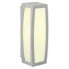 BIG WHITE MERIDIAN BOX, venkovní nástěnné svítidlo, TC-(D,H,T,Q)SE, IP54, stříbrošedé, max. 20 W 230044